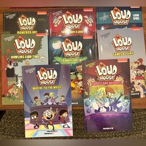 The Loud House Lot of 8 Paperbacks